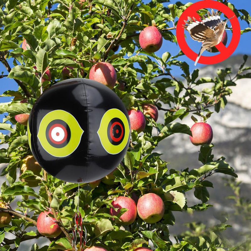TOMTOP JMS Terror Aufblasbarer Vogelschreck-Ballon zur Vogelabwehr in Schwarz aus PVC - Bild 7