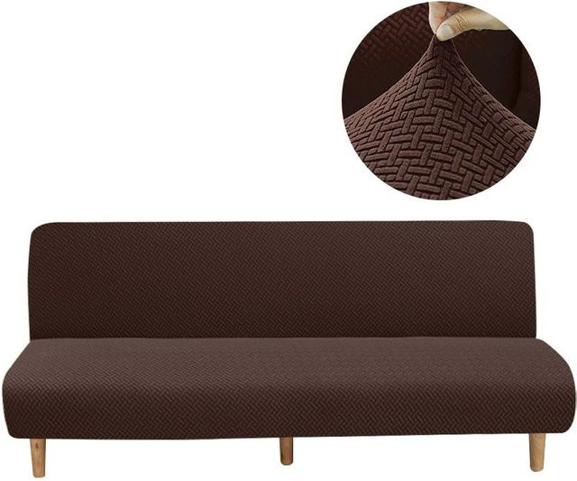 Elastischer Sofabezug für Ecksofas und L-Form Wohnzimmer-Sofas von Yiran Furniture in Braun - Bild 1
