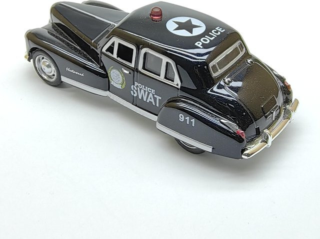 Linyi toy car, Klassisches Amerikanisches Oldtimer-Modell, Spielzeugauto, Metall, Rückziehfunktion, ab 14 Jahren - Bild 1