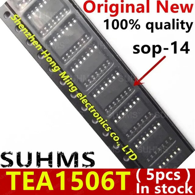 5 Stück TEA1506T TEA1506 Chipsatz SOP-14 in Schwarz - Bild 1