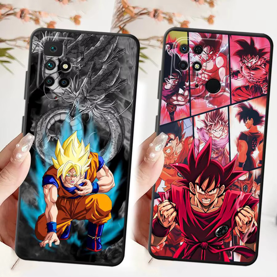 Schwarze weiche Handyhülle im Anime Dragon Ball Design für Xiaomi Redmi 9 A5 12C A4 K40 K80 Pro A1 A2 Plus 10 14C 13C A3 - Bild 4