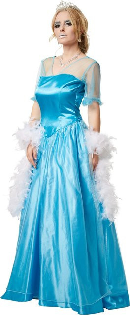 tectake Frauenkostüm Eisprinzessin, Fantasy, Blau - Bild 1