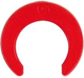 Riegler Sicherungsring speedfit für Rohr Außen-Ø 12 mm, rot, aus Kunststoff - Bild 1