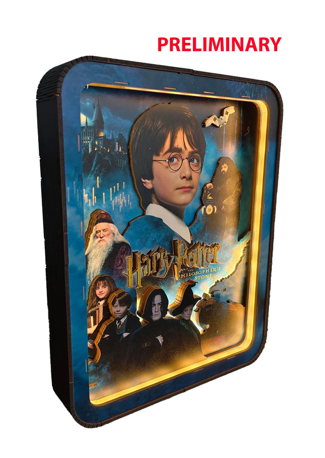 Revell Tiny Adventures Harry Potter, Der Stein der Weisen, 3D-Rahmen, ab 10 Jahren - Bild 2