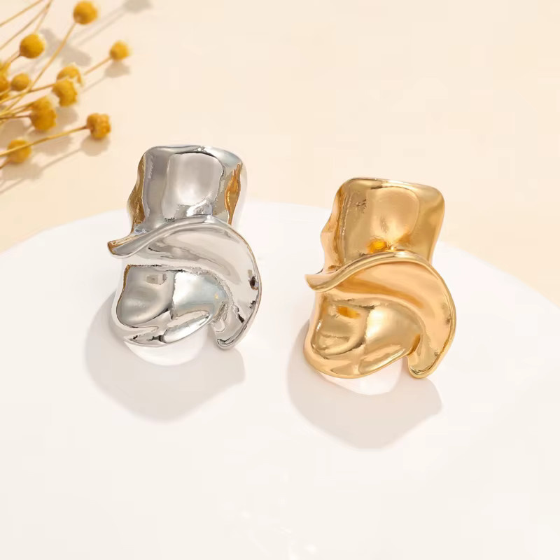 Ingemark Ring, Goldfarben, Vintage, Damen - Bild 2