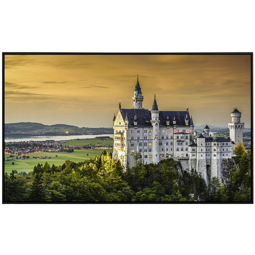 papermoon Infrarotheizung EcoHeat Schloss Neuschwanstein mit Matt-Effekt in Bunt, App-Steuerung und Überhitzungsschutz - Bild 2