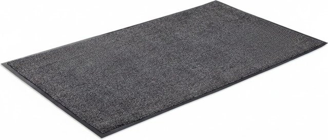Relaxdays Schmutzfangmatte aus Polypropylen in Grau, rutschfest, B: 90 cm, T: 150 cm, H: 7 cm - Bild 1