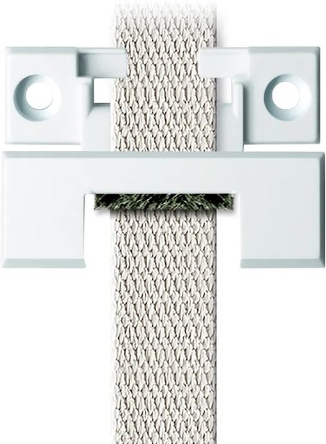 Schellenberg Rollladen-Gurtführung Duo Mini/Maxi Eckig Weiß - Bild 1