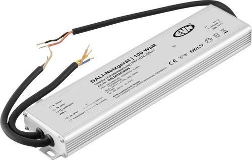 EVN DALD6724100VS LED-Dimmer in Silber aus Aluminium, Durchmesser: 270 mm, Tiefe: 61 mm - Bild 1