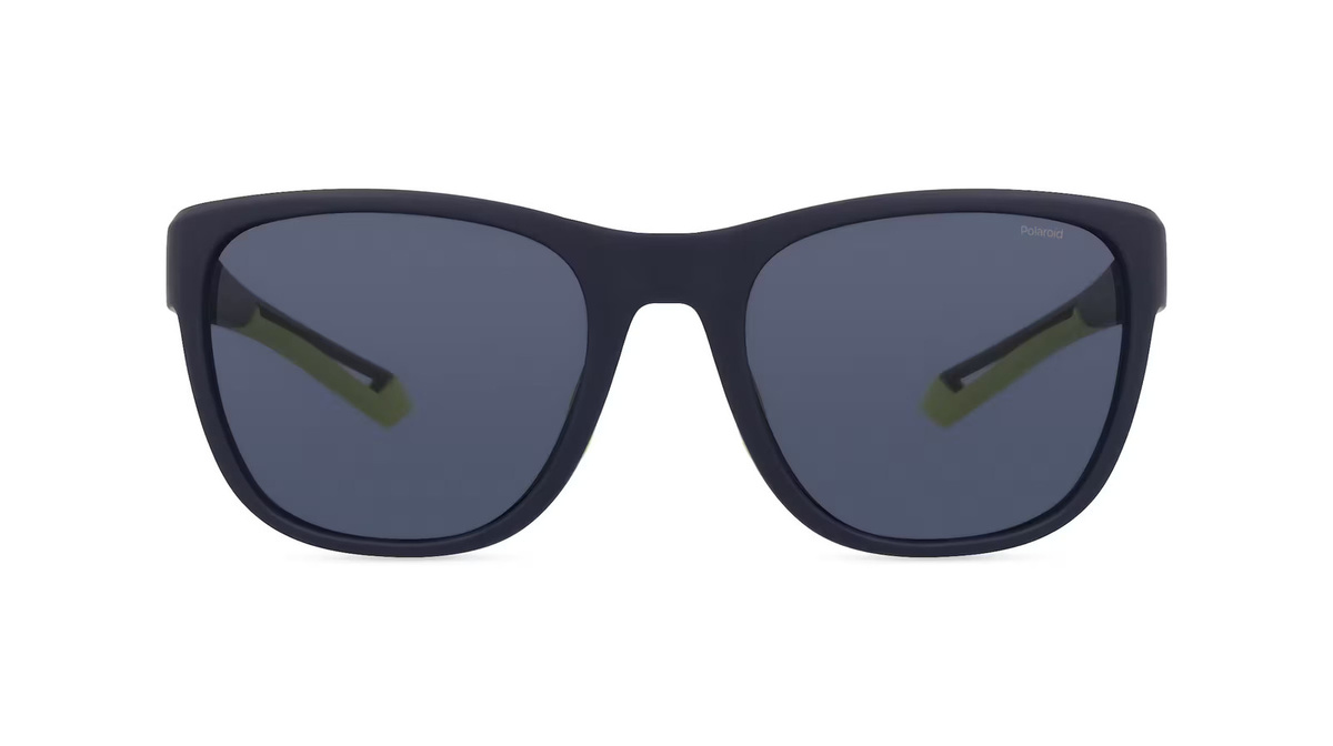Polaroid PLD 7051/S Sonnenbrille, Vollrand, Quadratisch, Kunststoff, Blau, Unisex - Bild 1