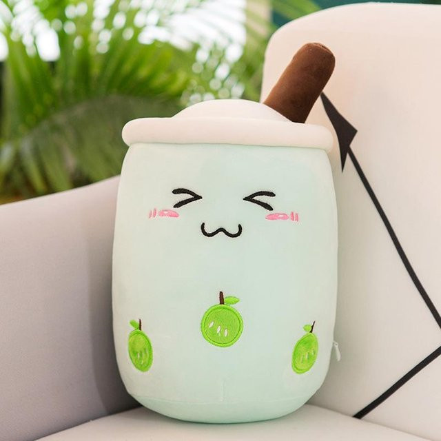 Milchteetasse Puppe, Plüschtier, Stoffpuppe, 50cm - Bild 1