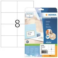HERMA Universaletikett Premium Adresse Weiß B: 10,5 cm, H: 7,4 cm - Bild 1