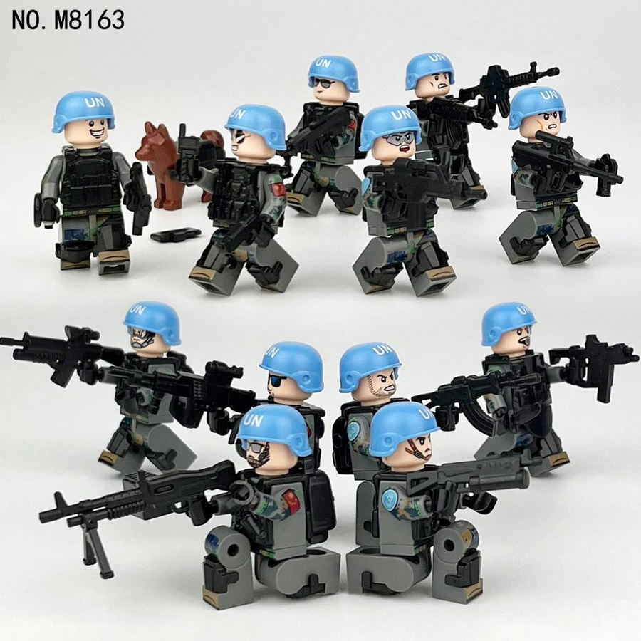 Bai Fen Bai Toys Weltfriedenstruppe Bausteinfigur Militär - Bild 2