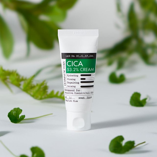 Derma Factory Cica Creme mit Centella Asiatica, 30 ml, Empfindliche Haut - Bild 1