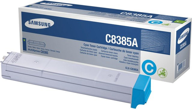 Samsung Original Cyan Tonerpatrone für MultiXpress 8385ND und 8385NX Laserdrucker - Bild 1