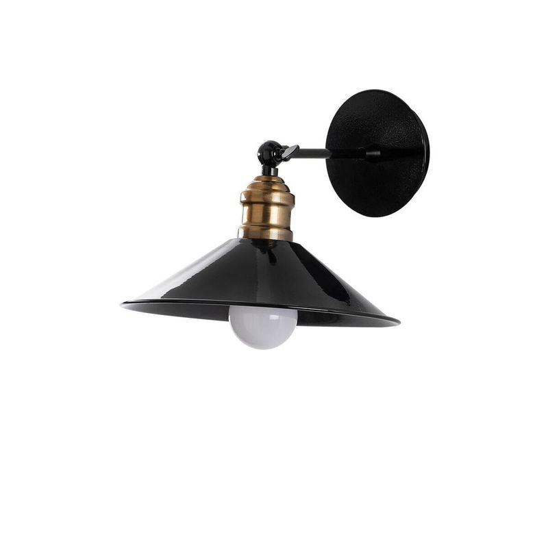 Opviq Wandleuchte aus Metall in Schwarz mit E27 Fassung, B/H/T: 30 x 18 x 24 cm - Bild 3