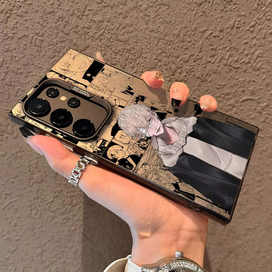 Stoßfeste TPU Handyhülle im Anime Tokyo Revengers Design für Samsung Galaxy S25 S24 S23 S22 S21 Ultra Plus 5G, Multicolor, Glänzend - Bild 2