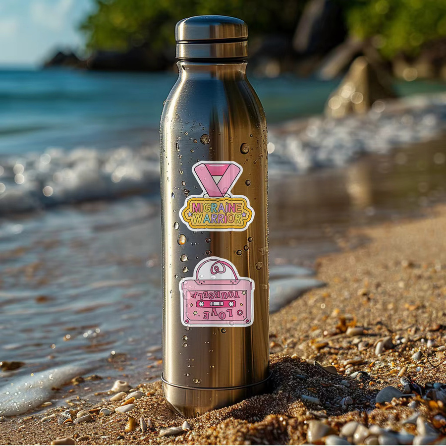 50 Stück wasserfeste Graffiti-Aufkleber mit englischen Phrasen in Multicolour von BulingBulingStickers Store - Bild 2