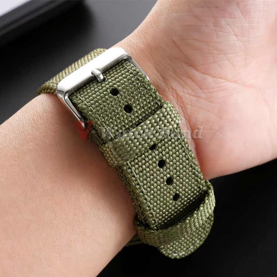 nxalp Uhrenarmband Nylon, Textil/NATO, Unisex, Bunt - Bild 2