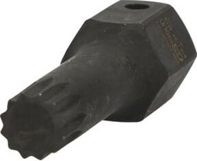 KS Tools DUODRIVE Spezial-Kraft-Bit-Stecknuss XZN 1/2" M16 schwarz - Bild 1