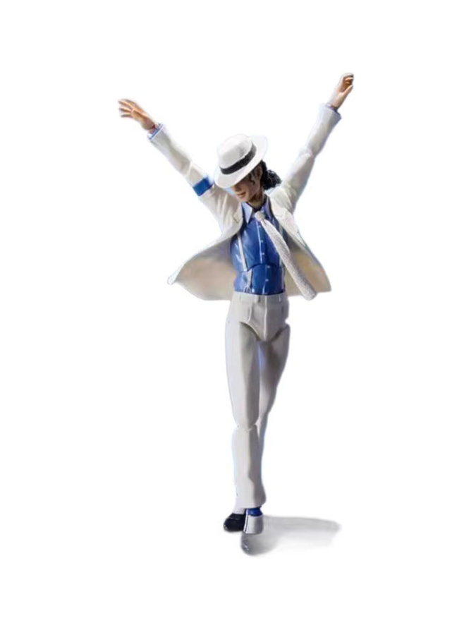 Bandai Michael Jackson Actionfigur, Weiß, 14 cm - Bild 4