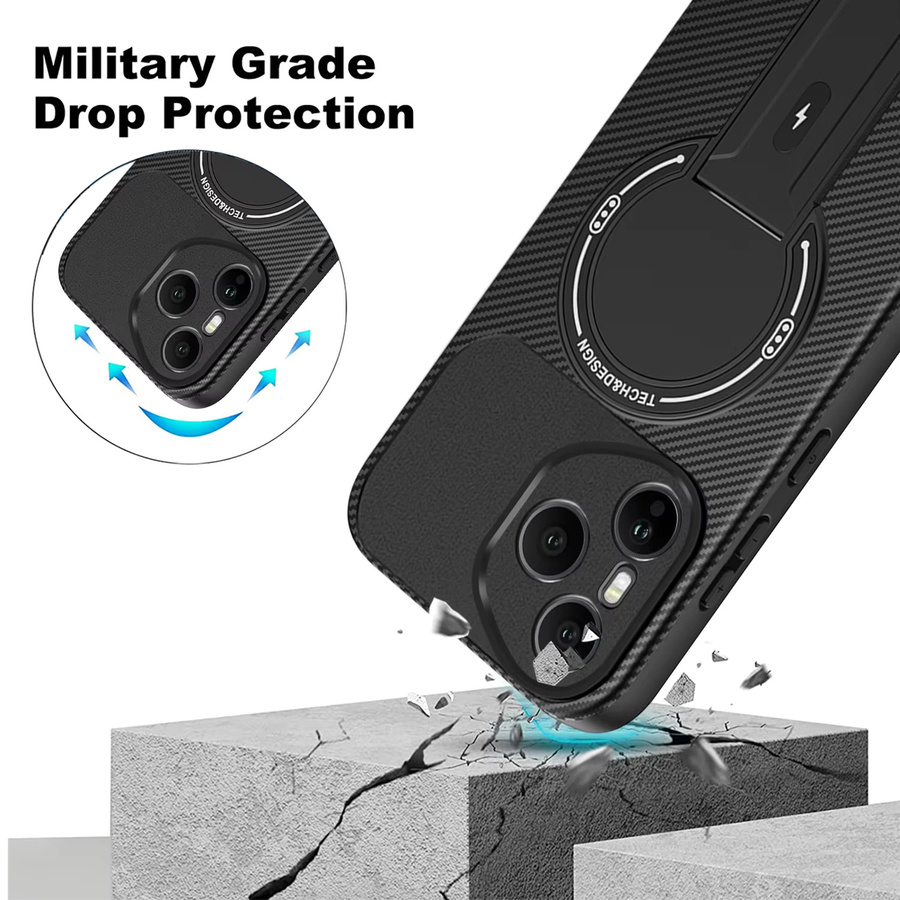 Clucy Magnetische Schutzhülle für Honor 400 Pro, Honor 400 Lite, Magic 7 Lite, X9C und X6C in Blau - Bild 3