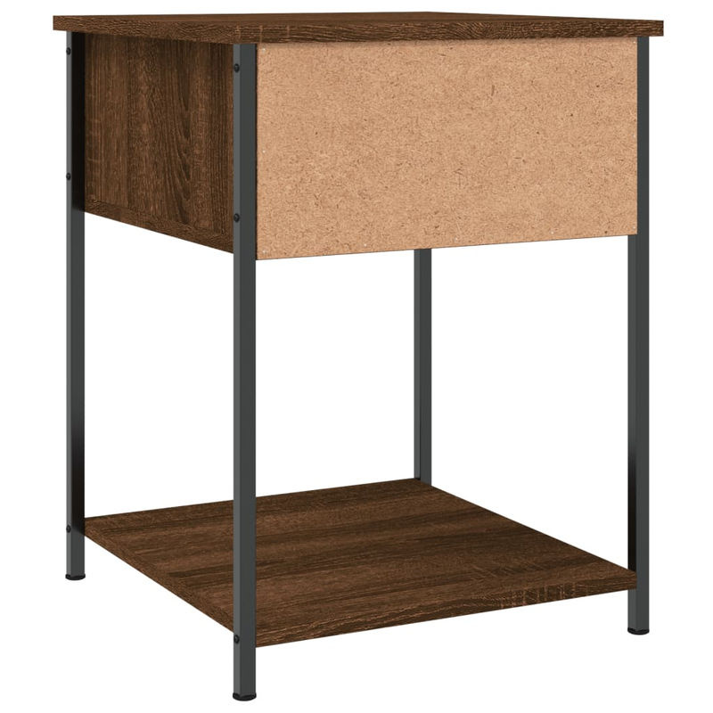 Vidaxl Nachttisch in Braun im Industrial Design, B/T/H: 44 x 45 x 58 cm - Bild 3