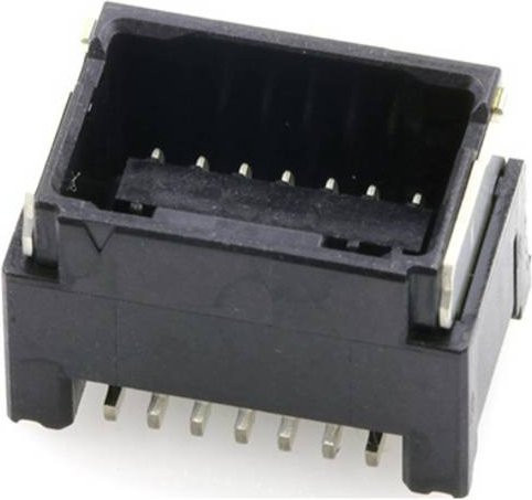 Molex Einbau-Stiftleiste Standard 505433-1471 in Schwarz auf Vollrolle - Bild 1