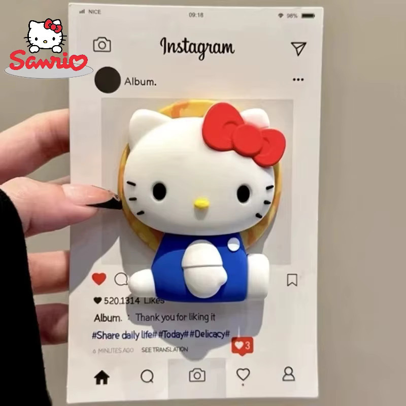 Sanrio Hello Kitty Magnetischer 3D Cartoon Griptok Handyhalter für iPhone und Samsung mit MagSafe Kompatibilität - Bild 4