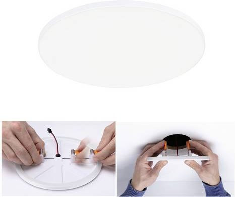 Paulmann LED-Einbaupanel 79952, 17W, Weiß, dimmbar, rund - Bild 1