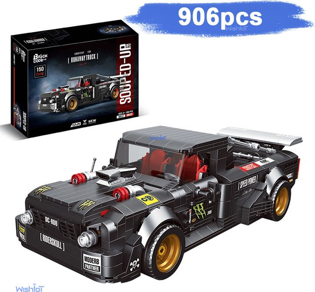wishiot KC012 Pickup Truck, Modellblöcke, 906 Stück - Bild 1