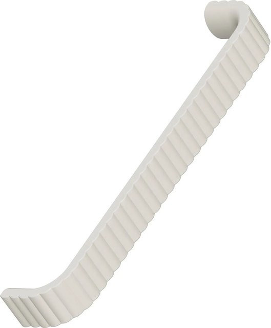 Furnipart Möbelgriff Lace La aus Zinkdruckguss in Staubgelb Matt, Breite: 17,12 cm, Tiefe: 1,75 cm, Höhe: 3,16 cm - Bild 1