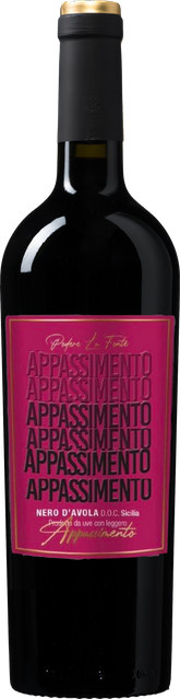 Podere la Fonte Nero d'Avola Appassimento Rotwein Sizilien, Italien 0,75 l - Bild 1