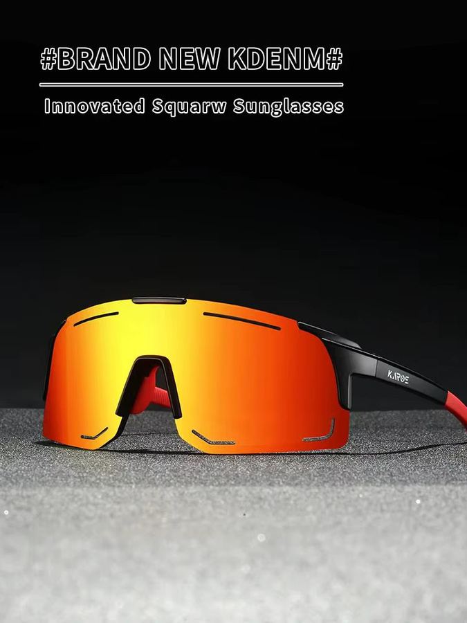 Karos Sportsonnenbrille, Vollrand, Kunststoff - Bild 4