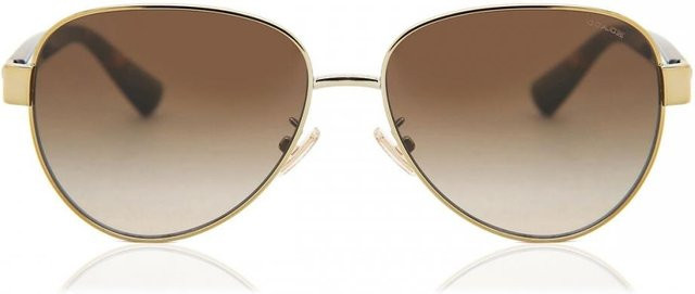 Coach HC7111 Sonnenbrille, Vollrand, Oval, Metall, Gold, Brown, Damen - Bild 1