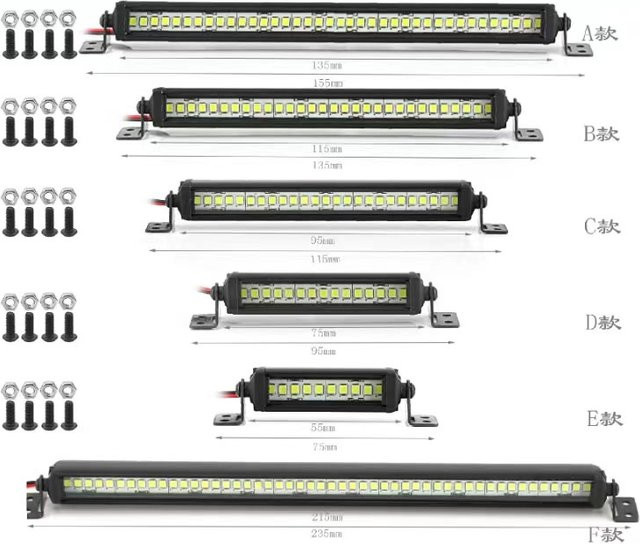 Semalam LED Licht Bar Dach Lampe, Schwarz, für RC Auto Upgrade - Bild 1