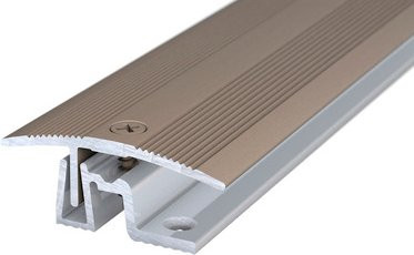 CARL PRINZ Übergangsprofil PS 400 aus Aluminium, silberfarben, B/H: 38 x 15 mm, versenkt gelocht - Bild 1