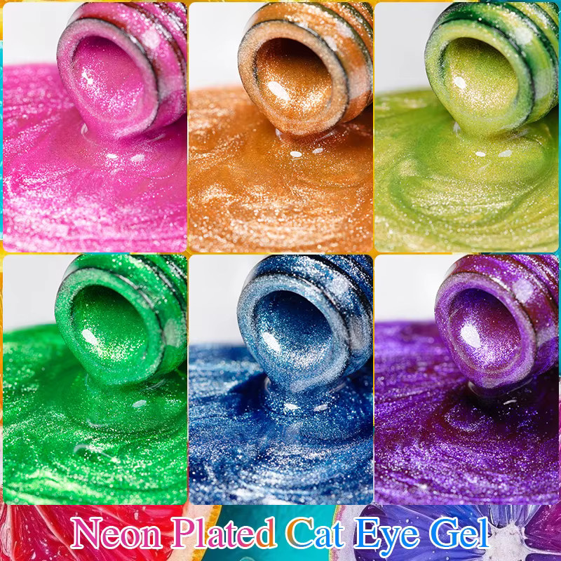 PUENTE Glass Cat Eye Gel Nagellack, 7,5 ml, schimmernd - Bild 4