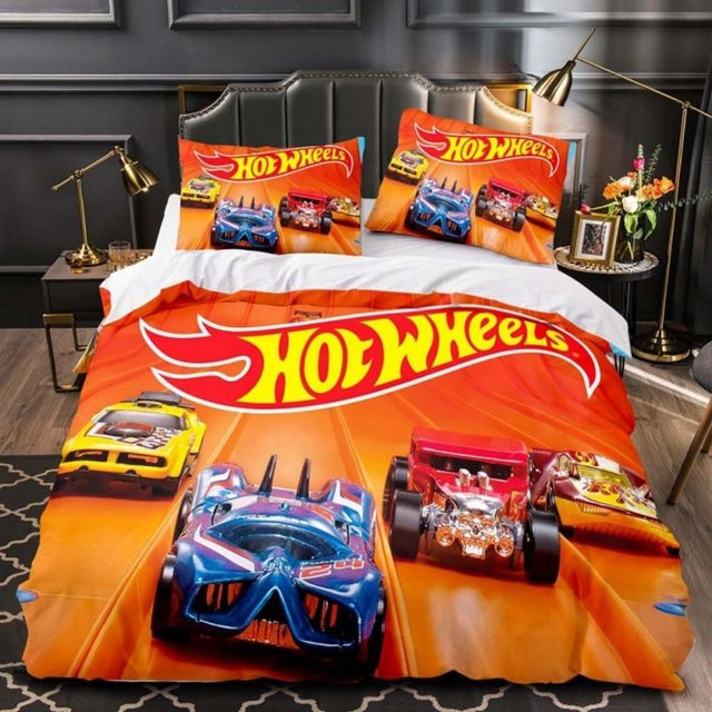 Hot Wheels Bettwäsche-Set Softura aus Mikrofaser, Mehrfarbig, B/H: 200 x 230 cm - Bild 1