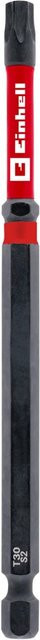 Einhell Impact Bit mit Doppel-Torsion T30 in Rot, Länge: 120 mm - Bild 1