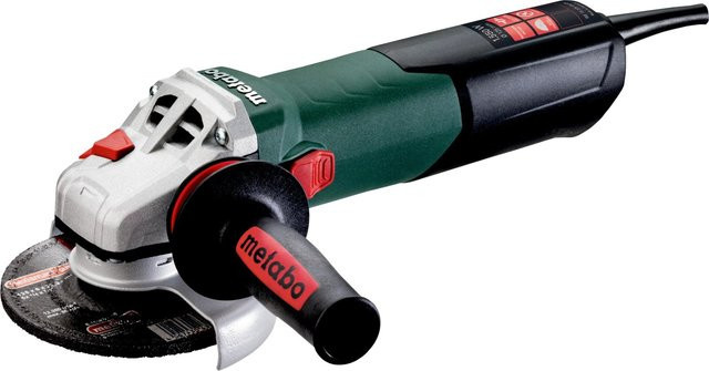Metabo Winkelschleifer WE 15-125 Quick in Grün mit 1500 W und 125 mm Scheibendurchmesser - Bild 1