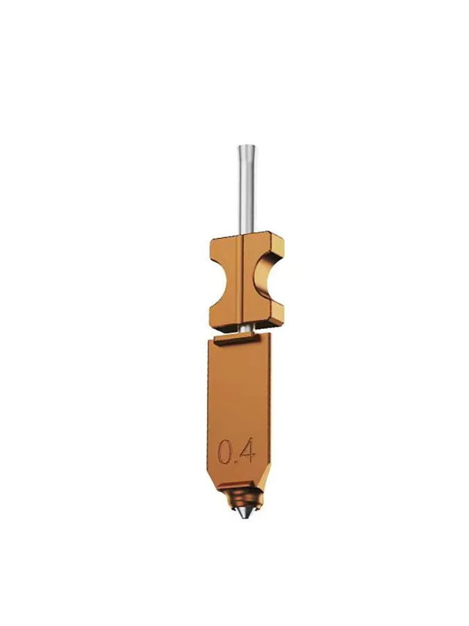 Flashforge Düsenbaugruppe für AD5X 3D-Drucker Ersatzteil Hotend-Baugruppe in Gold, Durchmesser: 0,25mm/0,4mm/0,6mm/0,8mm - Bild 1