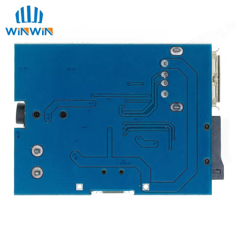 AITEWIN ROBOT MP3 Audio Decoder Modul mit TF-Karte und USB-Anschluss in Blau - Bild 2