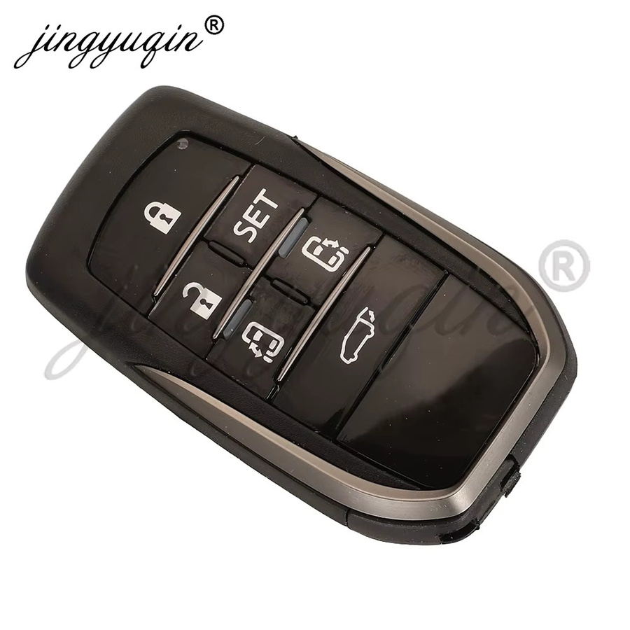 Jingyuqin Smart Remote Auto Schlüssel für Toyota Alphard und Vellfire, Farbe: Schwarz, ID8A Chip, 312/314/433/434 MHz, Keyless Go - Bild 2