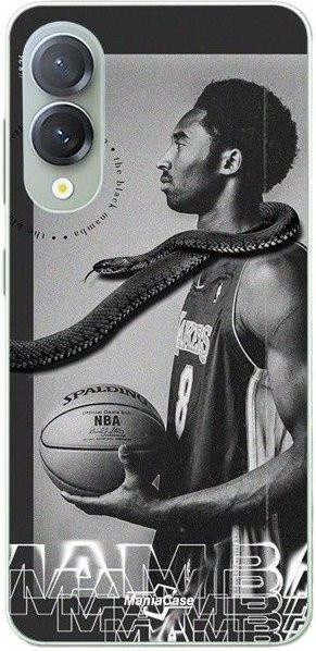 Maniacase Silikon Handyhülle für Samsung Galaxy S25 Edge in Schwarz mit Kobe Bryant NBA Design - Bild 1