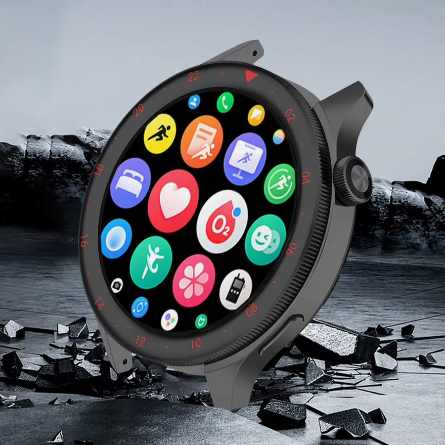 Xiaomi Uhrenlünette Edelstahl, Silber, für Xiaomi Uhr S4/S3 ESIM - Bild 3