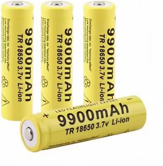 Lerp 18650 Li-Ionen-Akku wiederaufladbar 3,7 V 9900 mAh gelb - Bild 1
