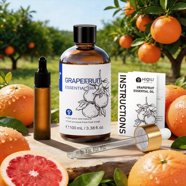 HIQILI Grapefruit Ätherisches Öl - Bild 1