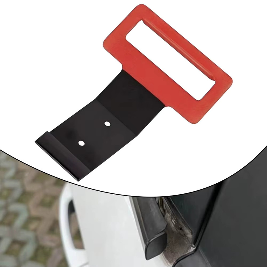 VIBRATITE Kfz-Abzieher für Fenster und Zierleisten aus Stahl in Rot-Schwarz, B/T/H: 19,0 x 13,5 x 3,0 cm - Bild 4