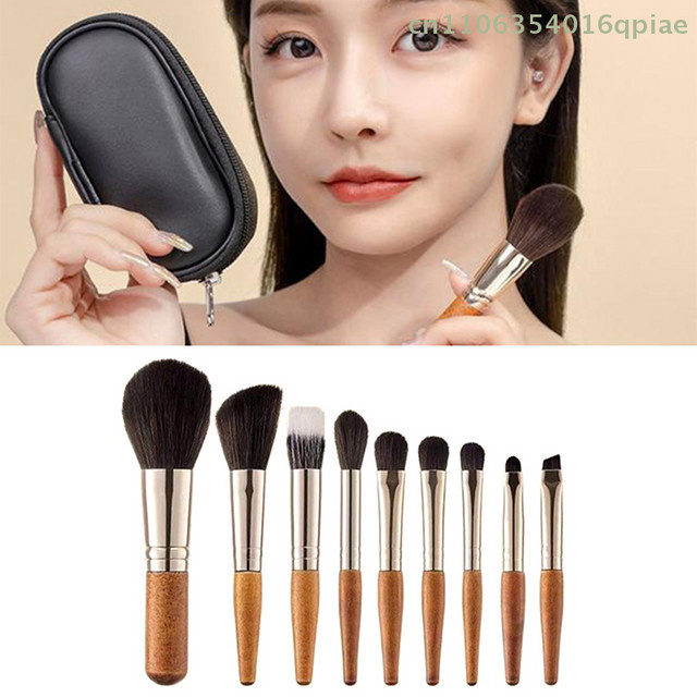 Sommer4 Make-up-Pinsel-Set, 9-teilig, Unisex - Bild 1